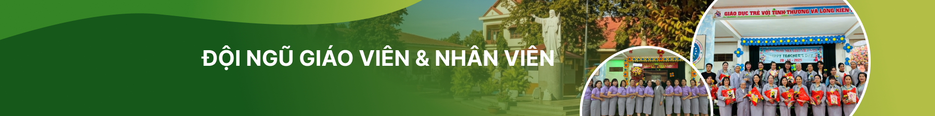 Đội ngũ giáo viên và nhân viên