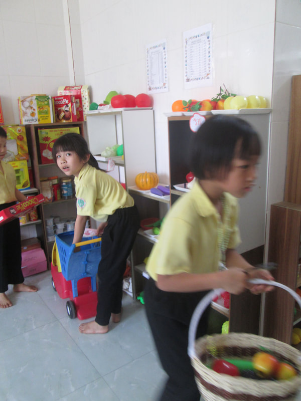Hình ảnh kỹ năng đi siêu thị 2