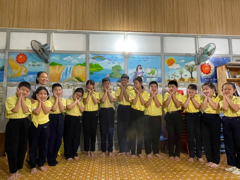 Học sinh tại trung tâm